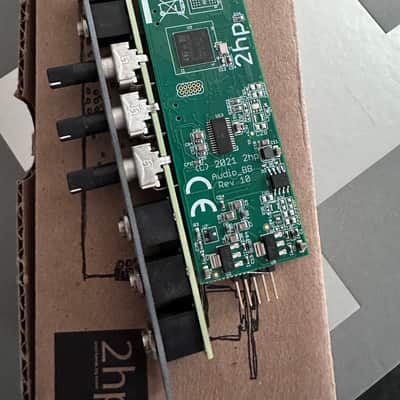 2hp VERB AND Lo-Fi Eurorack Audio Processing Modules (Black) image 8