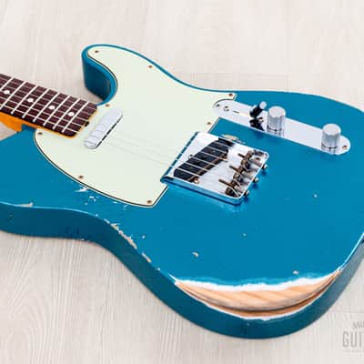 2025 Fender Custom Shop 1963 Telecaster Heavy Relic Ocean Turquoise w/ Case, CoA image 8