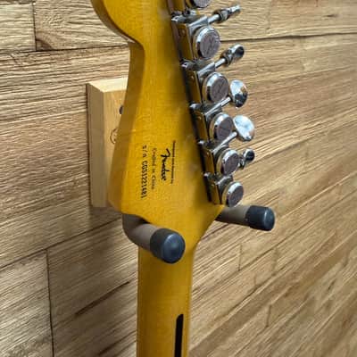 Squier Classic Vibe 50’s FSR Stratocaster - Candy Apple Red w/matching headstock -Upgraded tuners and pickups + sc image 15