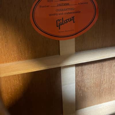 Gibson Slash Signature J-45 2023 - Vermillion Burst image 15