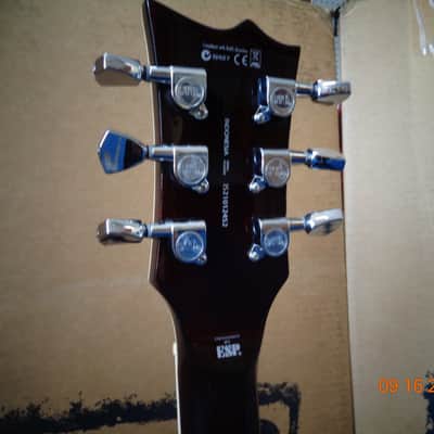 ESP LTD EC-256 2021 Dark Brown Sunburst image 5
