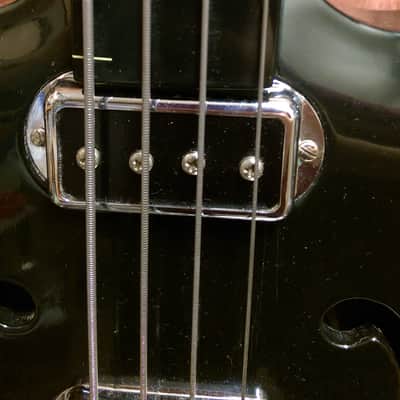 Hohner Fretless Bass 1969 Bartell Black Widow image 8