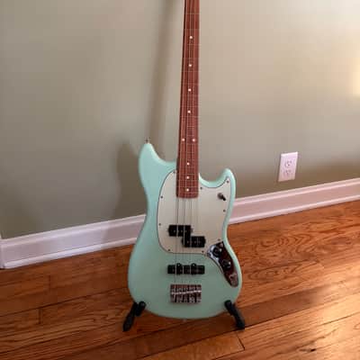 Immagine Fender Special Edition Player Mustang PJ Bass - Surf Green - 1