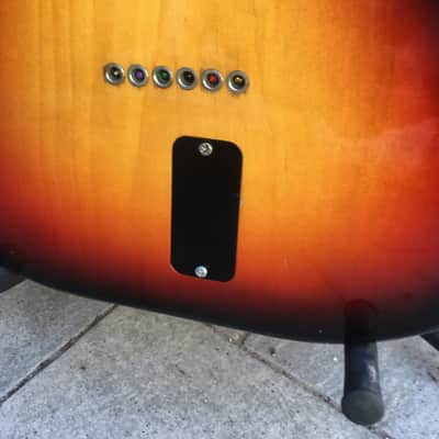 Vintage Condor Strat shape guitar Made in Japan around 1975 by Tombo Guitars RIF 226 image 15
