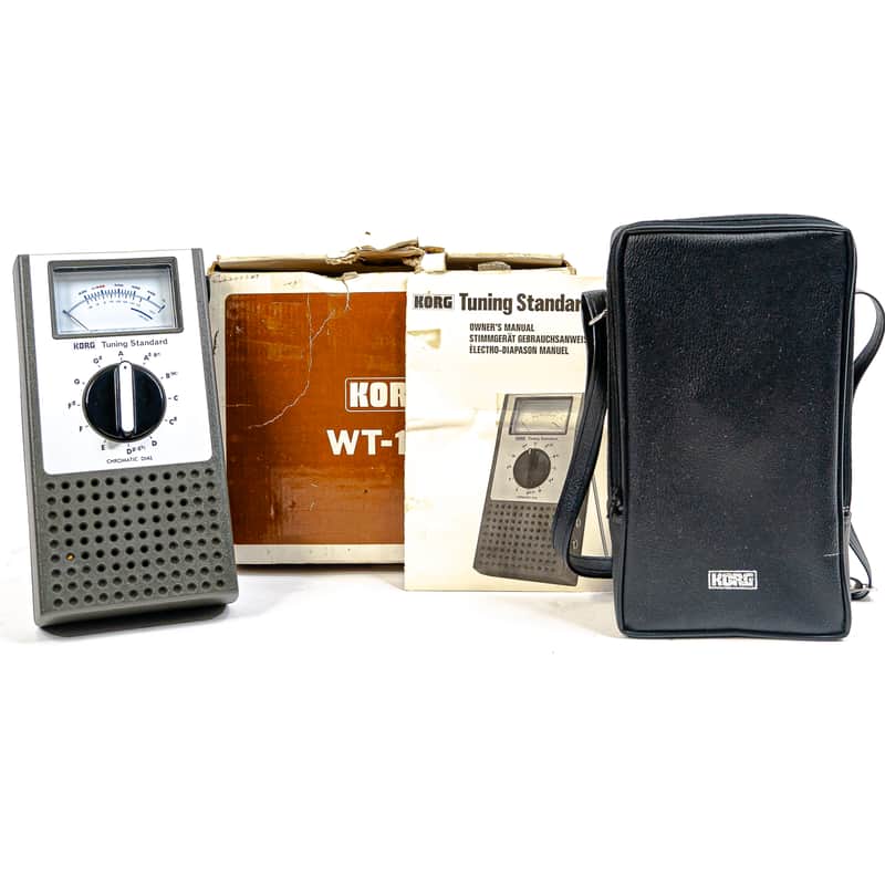 Korg WT-10A – Vintage Needle Tuner with Case, Box, Manual - Legendary Accuracy, Fluid Response image 1