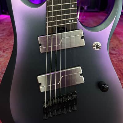 Ibanez RGD71 - ALMS-BAM 7CORDES 2020' - BLACK AURORA BURST image 4