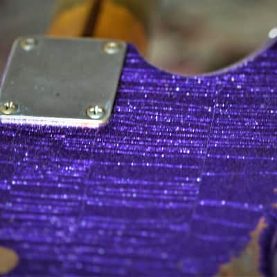 Fender Mustang American Relic Custom  2013 Purple Sparkle HH image 6