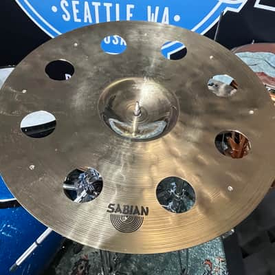 Sabian 18" Evolution HHX O-Zone Dave Weckl with 8-Rivets 1150g New in Bag image 7