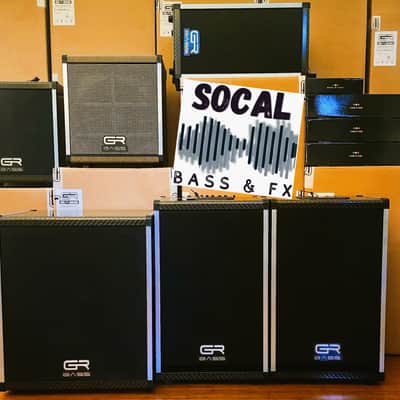 GR Bass AT 410+ Carbon Fiber 4x10" 1200 Watt 4 Ohm Bass Cabinet image 10