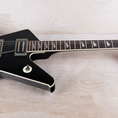 Ibanez Destroyer II DT450 MIJ 1984 Black Pro Rock'r Locking Tremolo Vintage Japan Fujigen w/ Bag image 2