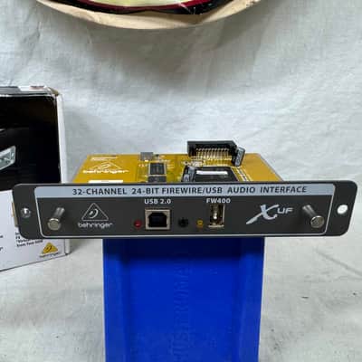 Behringer X-UF XUF - 32-channel FireWire and USB 2.0 Expansion Card for X32 Mixer - with Box image 2