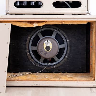 1963 Fender Showman Black Panel Blonde Pre-CBS Vintage Tube Amp Head & 1x12 Tone Ring Cab w/ JBL D120F image 8