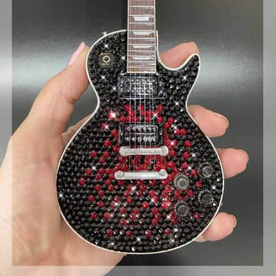 Slash Gibson Les Paul 1:4 miniature replica Vermillion Burst 2024 - Swarovski Crystals image 4