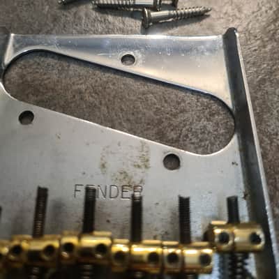 Vintage 1974 Fender Telecaster 6 saddle bridge 1975 1976 1977 1978 1979 image 8