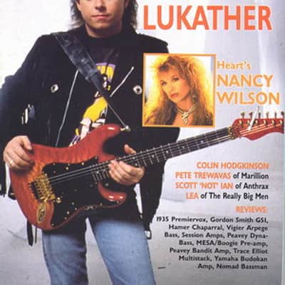Valley Arts Steve Lukather Model with Signature 1991 image 16