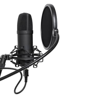 Mint Stagg SUM45 SET Cardioid USB Mic Set w/ Stand, Shock Mount, Pop Filter, Cable image 4