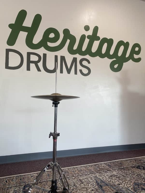 Zildjian Vintage 14" Small Stamp Hi-Hat Cymbals (Pair) image 1
