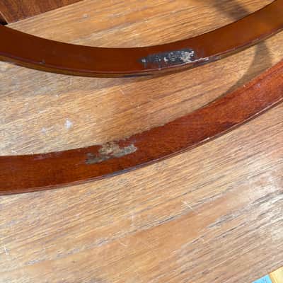 22” Wood Drum Hoops - Stained/Lacquered (X2) image 2
