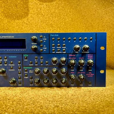 Novation Supernova Polyphonic Rackmount Synthesizer – Serviced – Warranty image 9