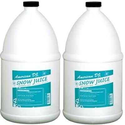 American DJ Snow Gal 2-Pack | 2 Gallons of Snow Machine Fluid for Flurry Effects image 1