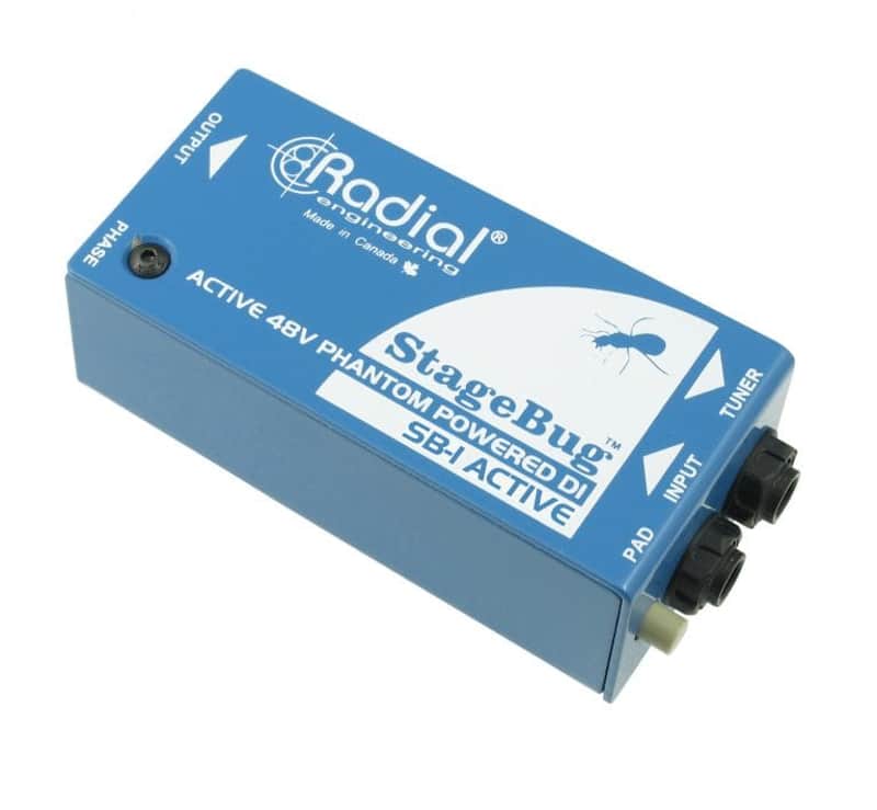 Radial SB-1 Stagebug Compact Active DI for Acoustic Guitar & Passive Bass Bild 1