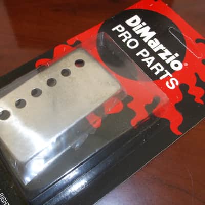 DiMarzio GG1601 F-Spaced Humbucking Nickel Silver Pickup Cover - UNFINISHED