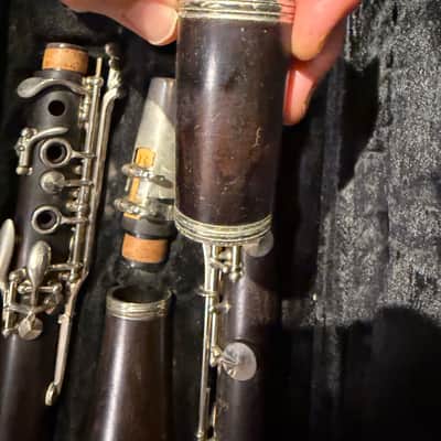 Normandy 7 Clarinet Circa 1970s - Black w/ Nice Case image 7