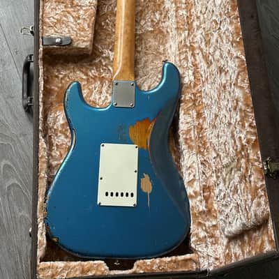 Haar S Model Relic Old Headstock Voodoo Pick-Ups Handmade Guitar with Haar Case image 13