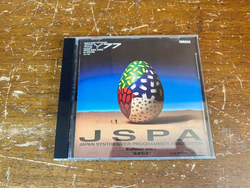 YAMAHA SY77 VOICE DATA CARD JSPA vol.1 VC7705 image 1