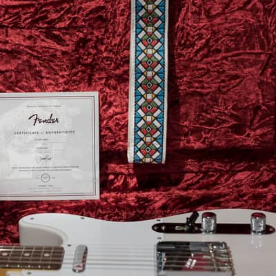 Fender Artist Series Jimmy Page Mirror Telecaster with Rosewood Fretboard 2019 - White Blonde image 9