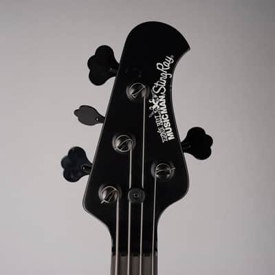 Ernie Ball Music Man USA Stingray 4 HH Bass - 2016 - Stealth Black image 3