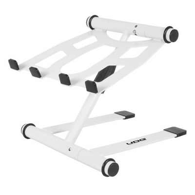 UDG Ultimate Height Adjustable Laptop/DJ Controller/Production Gear Stand (white) image 8