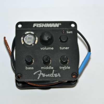 Fender Fishman Isys III Preamp System Black image 1