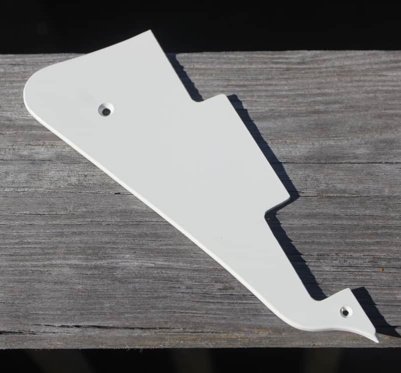 1980's Vintage Gibson Les Paul Standard Pickguard White 1990's Studio image 1