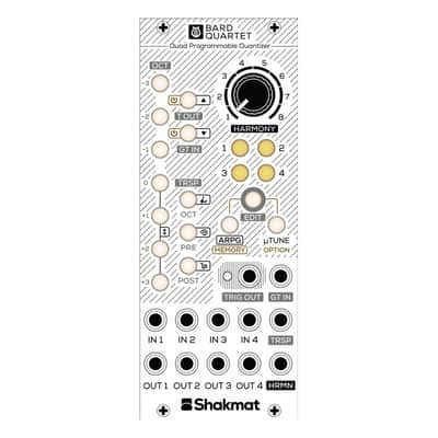 Shakmat Modular Bard Quartet Eurorack Quad Quantiser Module image 1