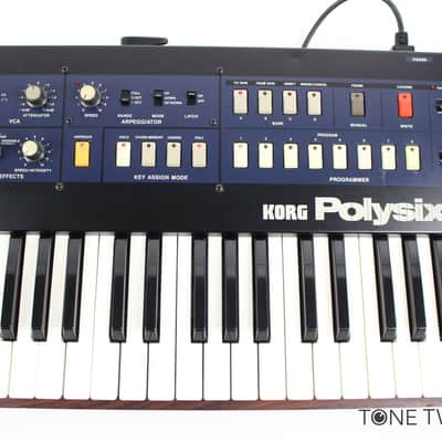 Korg Polysix KIWI MIDI Synthesizer keyboard Pro-Refurbished VINTAGE SYNTH DEALER image 4