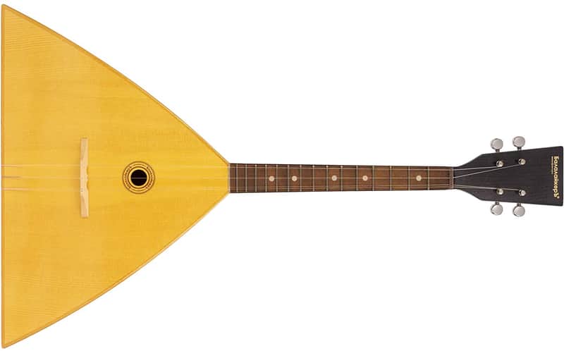Russian Traditional Balalaika Prima, 4 Strings, Balalaiker image 1
