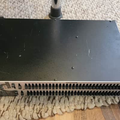 Phonic MQ3600 Dual Channel 31-Band Graphic Equalizer Rack Unit Tested Working Nice Shape image 9