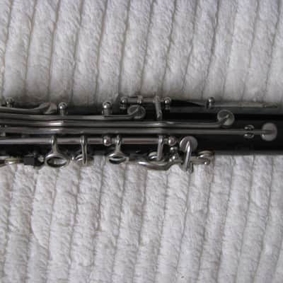 Bundy Selmer Clarinet Semi Plateau Partially closed Keys 70's? - black ploshed image 9
