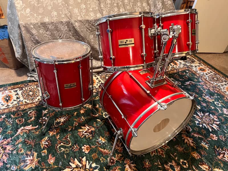 Immagine Sonor Force 1000 Made In Germany 1990's - High Gloss Red - 1