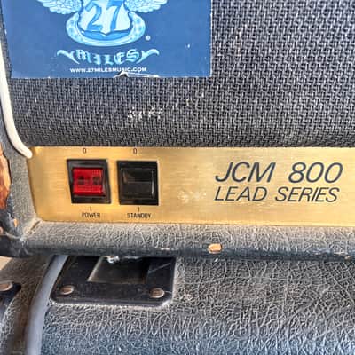 Marshall JCM 800 Lead Series 100 Watt Head Model 2210 Black 1988 image 3