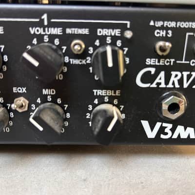 Carvin V3M 50 wt valve head and 2x12 cab image 7
