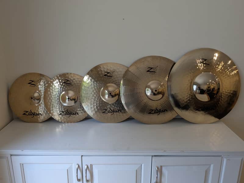 Zildjian Z3 Cymbal Set (14"HH,17",19",21") - brilliant image 1