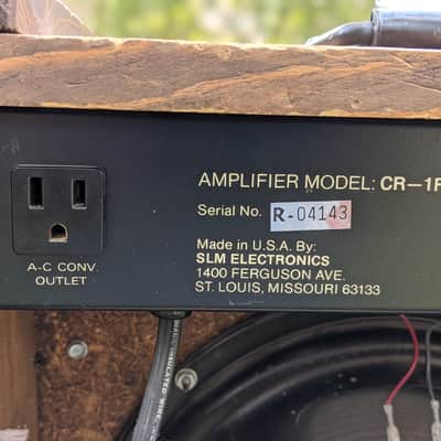 Crate CR-1R Guitar Amp image 12