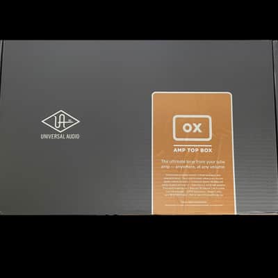 Universal Audio OX Amp Top Box Attenuator 2019 - Present - Silver/Brown/Black image 6