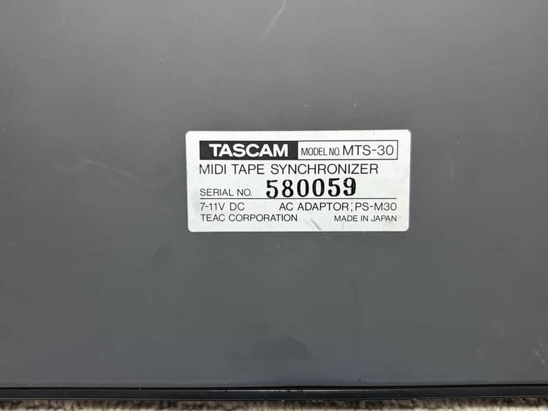 TASCAM MTS-30 MIDI Tape Synchronizer | Reverb