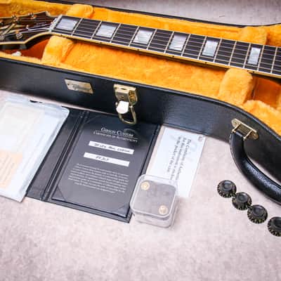 GIBSON USA Custom Shop '54 Reissue Les Paul Custom "Ebony + Ebony" (2024) image 3