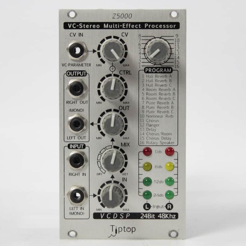 Tiptop Audio Z5000 VC-Stereo Multi-Effect Processor | Reverb Tiptop Audio Z5000 VC-Stereo Multi-Effect Processor | Reverb