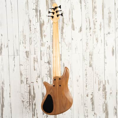 Manghini M3 6-String Bass - Buckeye Burl Top image 5