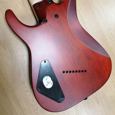 Jackson X Series DKAF8 MS Dinky Archtop with Laurel Fretboard 2019 - Present - Stained Mahogany image 6